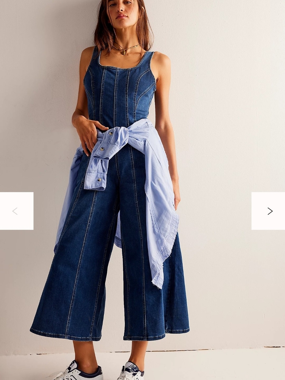We The Free Lovers Lane Cropped Jumpsuit